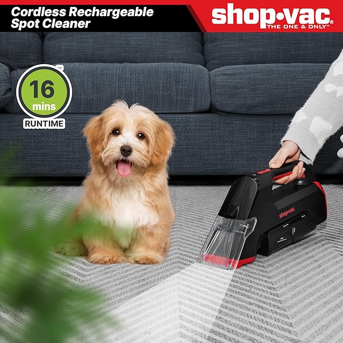Shop-Vac 3-in-1 Cordless Spot Cleaner, Handheld Upholstery Cleaner - Image 5