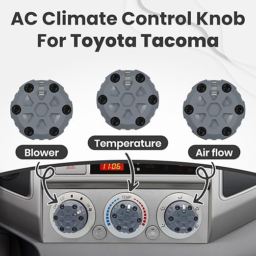 2nd Gen Tacoma Accessories AC Knob Upgrade - Image 7