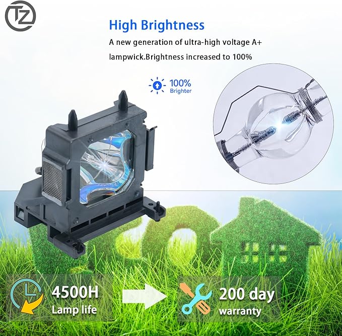 TZRSQL LMP-H210 Replacement Projector Lamp - Image 2