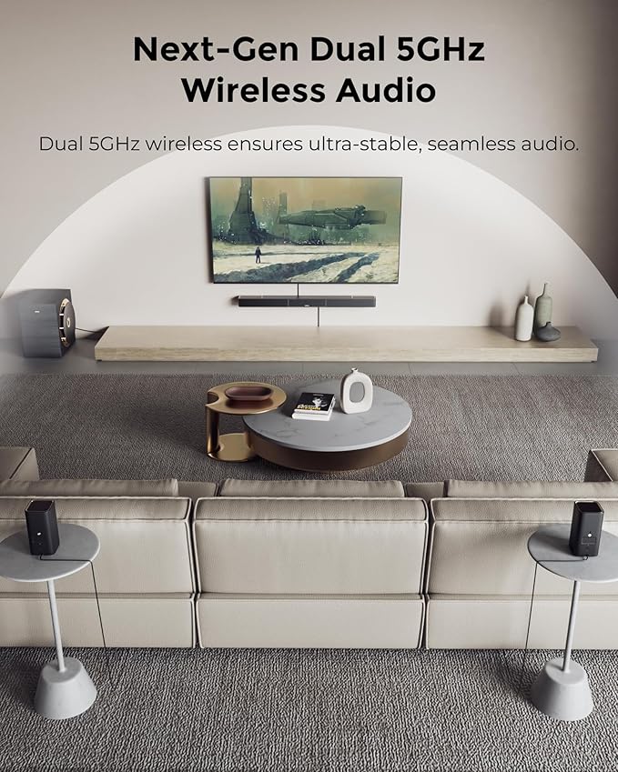 ULTIMEA Skywave X70 7.1.4ch Professional Wireless Surround Sound System - Image 5