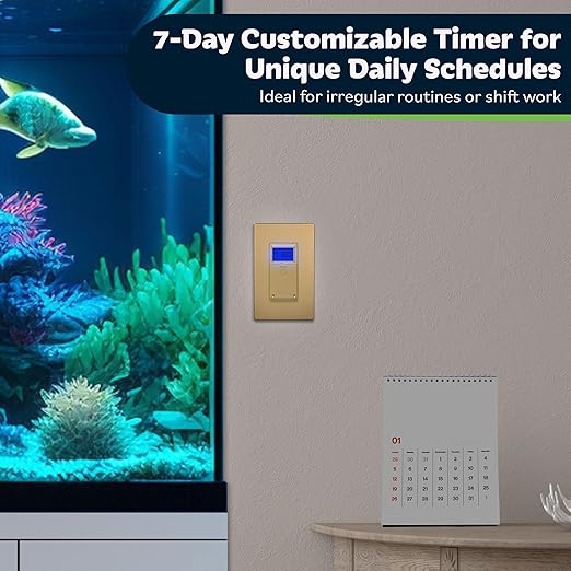 TOPGREENER Digital Astronomic Timer Switch, 7-Day Programmable Sunrise Sunset - Image 7