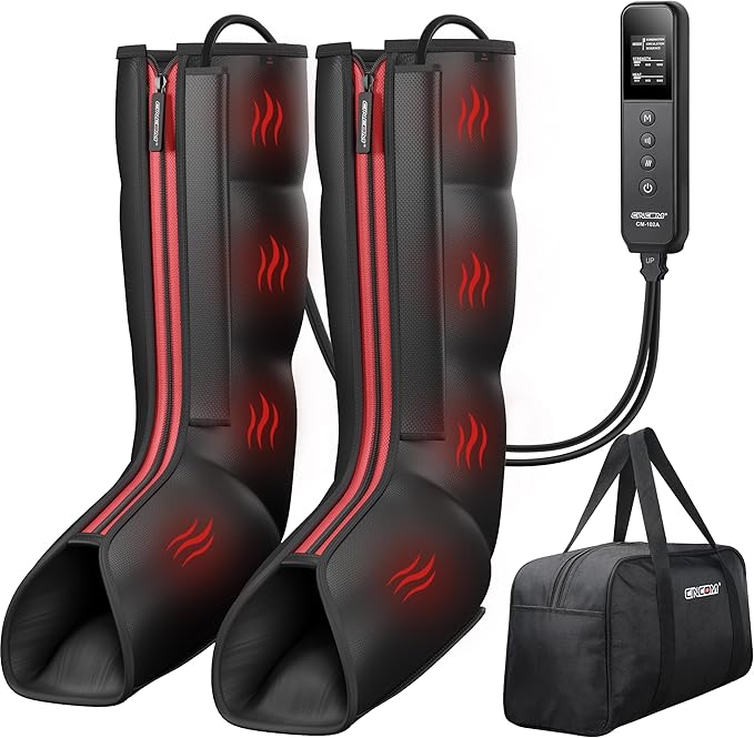 CINCOM Leg Massager with Heat and Compression by CINCOM