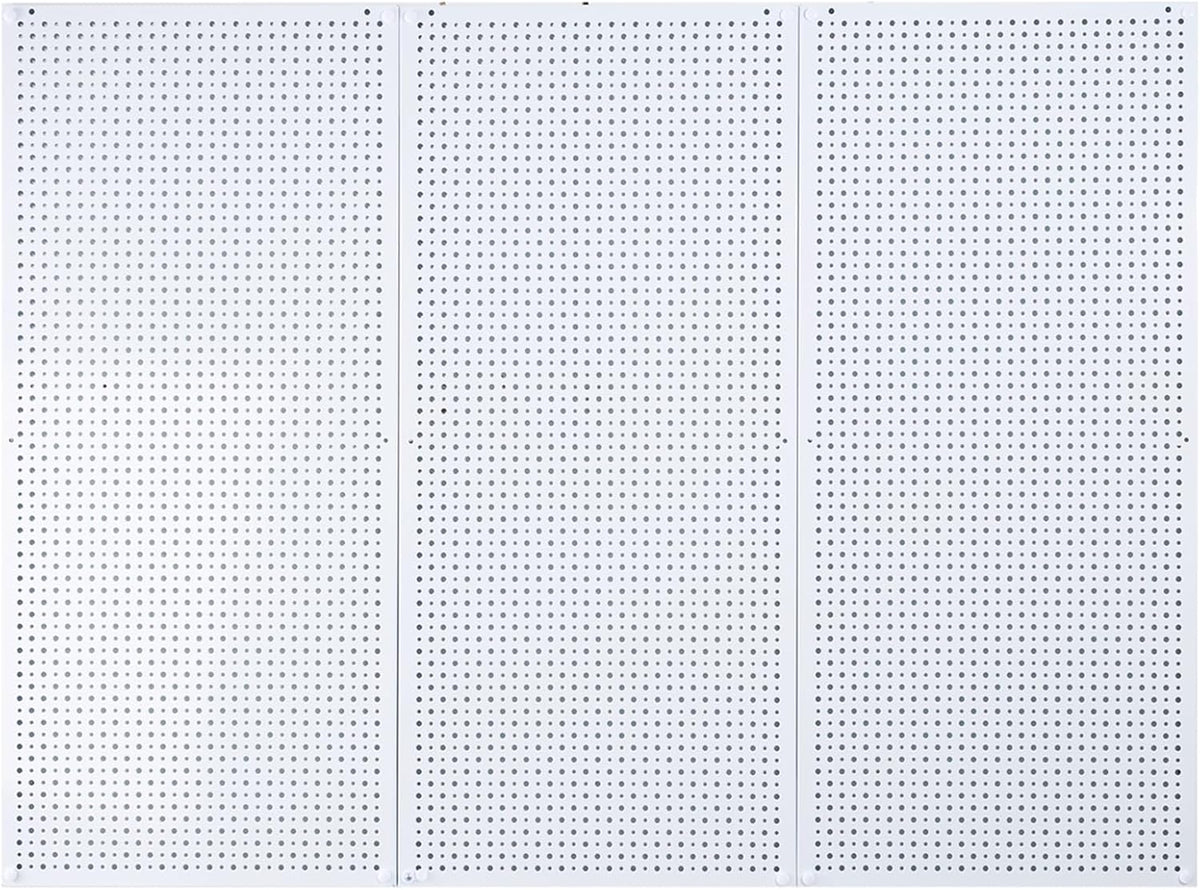 Daanxw Pegboard Rack Garage Storage Steel Horizontal PegBoard Pack, Steel