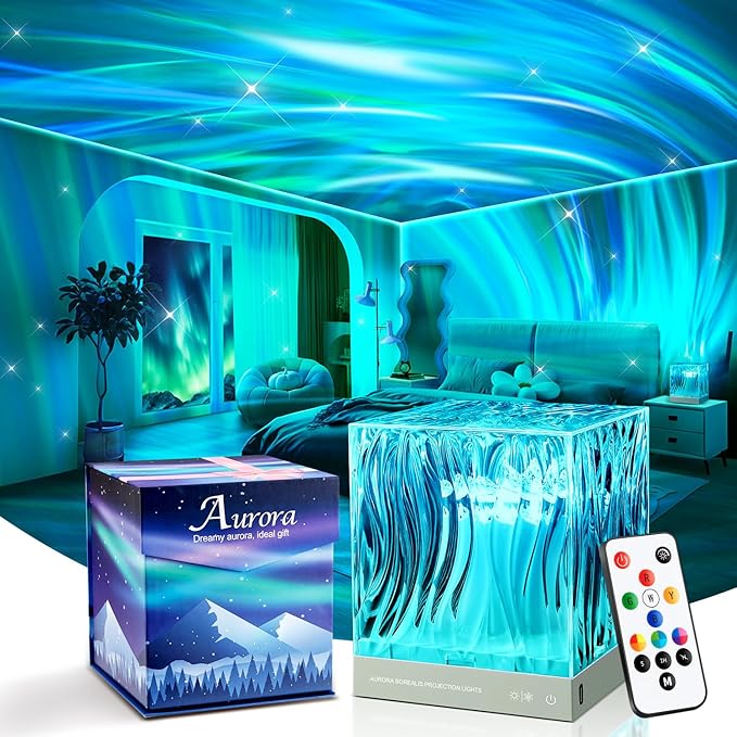 Northern Lights Projector Valentines Day Gifts by Mubarek