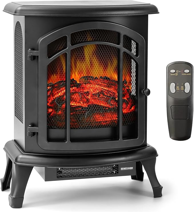 24" Electric Fireplace Heater Stove by FLAMESHADE