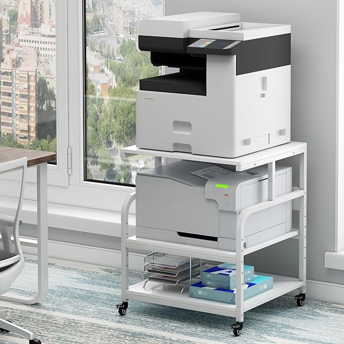 Fannova Printer Stand, 25.6" x 23.6" x 30.9" Extra Large Printer Table by Fannova