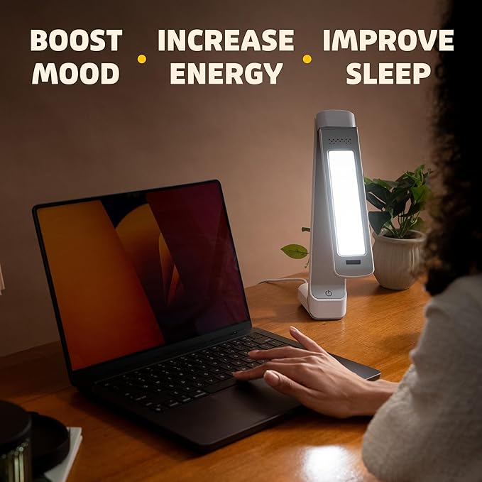 Circadian Optics Lumos 2.0 Bright Light Therapy Desk Lamp | As Seen On Shark - Image 3