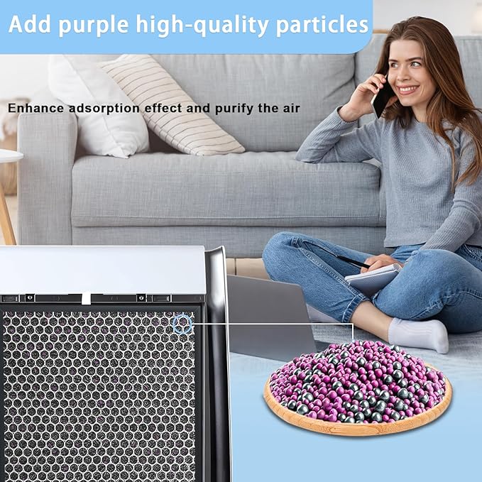 10-Pack 3000 Replacement Filters Compatible AD3000 Air Purifi-er, 3000Pro Air - Image 3