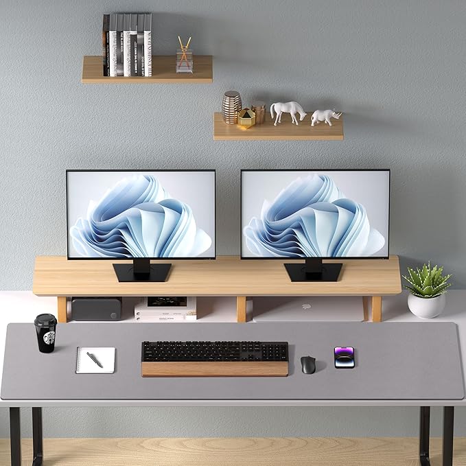 Aothia Leather Desk Pad Protector, Mouse Pad, Office Desk Mat, Non-Slip PU - Image 8
