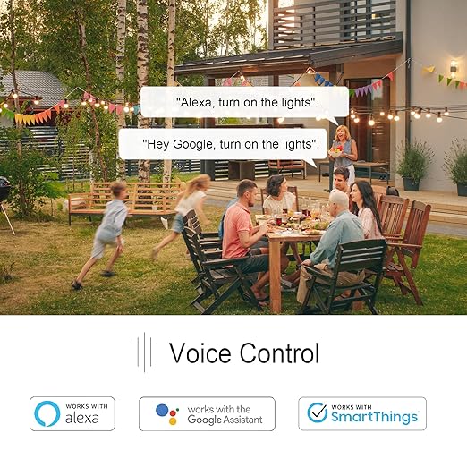 Minoston Outdoor Outlet, WiFi Smart Plug in Energy Monitoring, 2.4Ghz Wi-Fi - Image 4