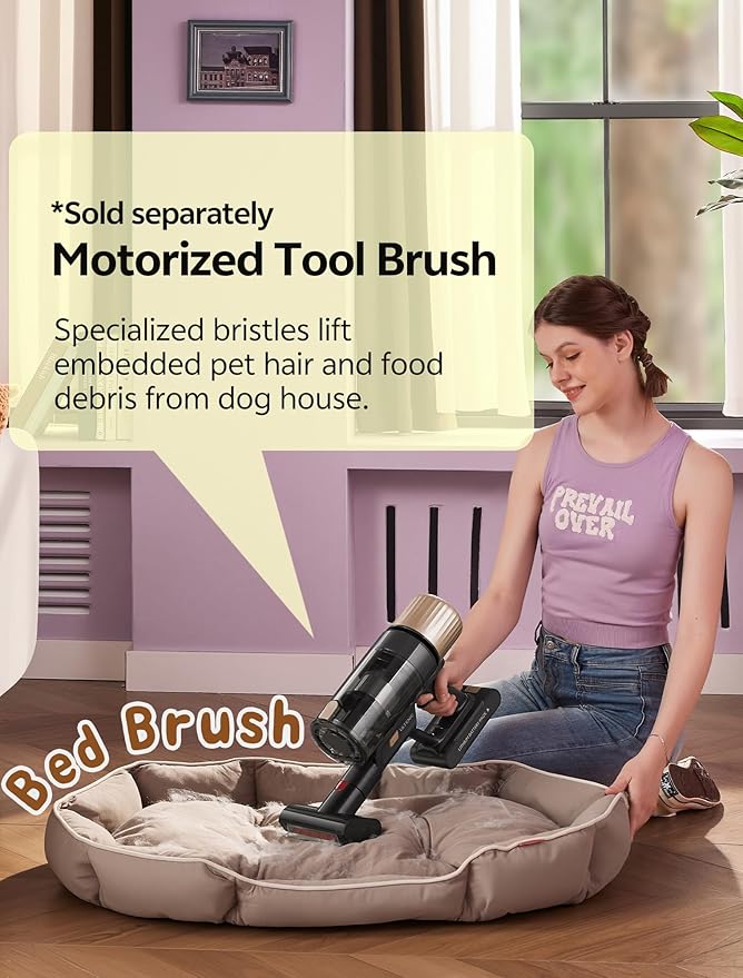Ultenic Cordless Vacuum Cleaner, 600W 60KPA 65min Runtime, Stick Vacuum - Image 14
