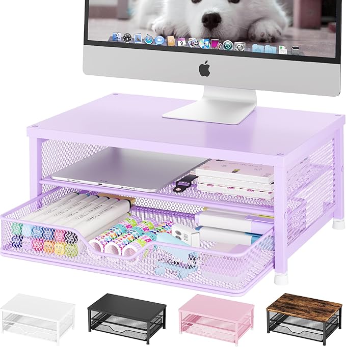 OPNICE Computer Monitor Stand Riser, Desk Organizer by OPNICE