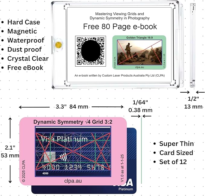 CLPA DSLR 3:2 Photographic Viewfinder Set: All viewfinders in 3:2 Aspect Ratio - Image 6