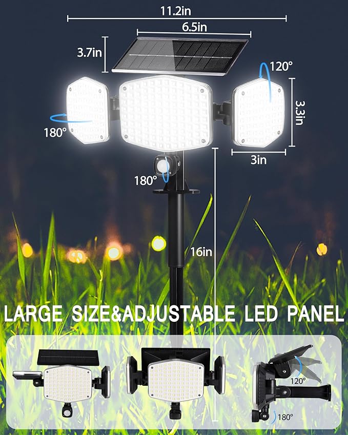 HAARAY Solar Motion Lights Outdoor - Image 5