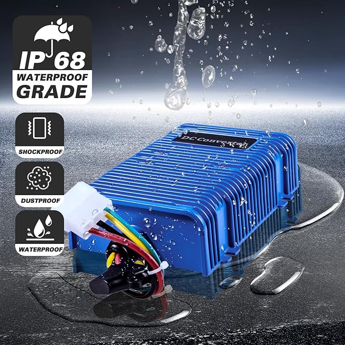 Shu-Ran Golf Cart Voltage Reducer Voltage Converter 36V or 48V to 12V, 30 Amp - Image 2