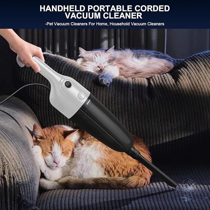 FUNCCUBE Stick Vacuum Cleaner, Corded 2-in-1 Lightweight Vacuum - Image 3