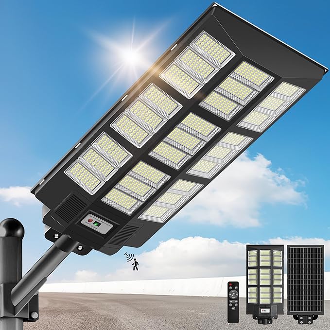 10000W Solar Street Lights Outdoor by OKPRO
