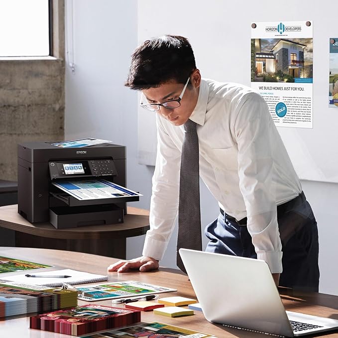 Epson Workforce Pro WF-7840 Wireless All-in-One Wide-Format Printer - Image 6