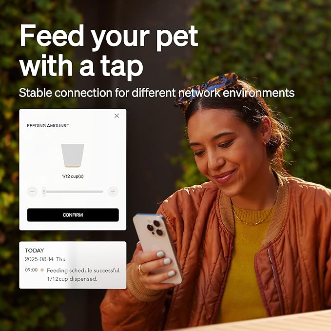 PETLIBRO Automatic Cat Feeder, 5G WiFi Automatic Dog Food Dispenser - Image 9
