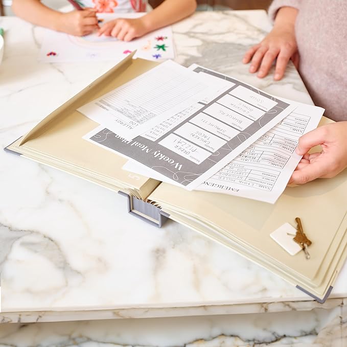Savor | The Folio™ Document Organizer 2025 Edition | Acid-Free Custom Dyed - Image 6