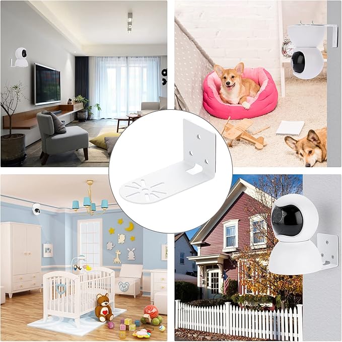 Sumnacon 2PCS Wall Mount Camera Shelf- Metal Small Wall Shelf - Image 7