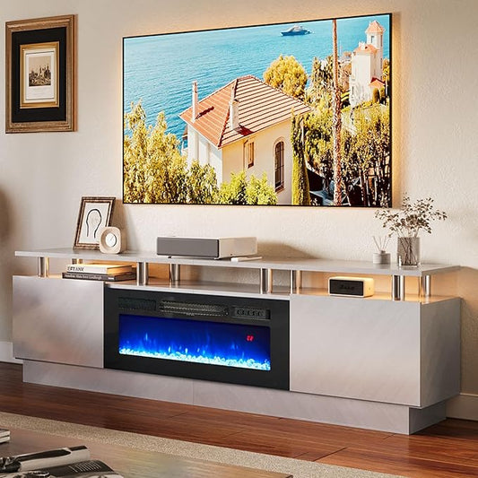 oneinmil Fireplace TV Stand by oneinmil