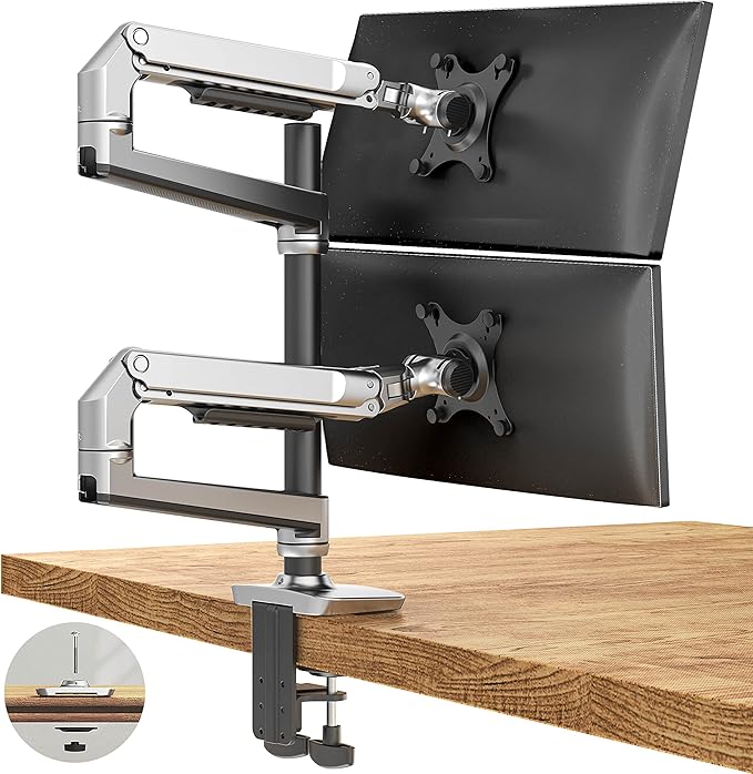 Ergounion Premium Dual Monitor Stand by Ergounion