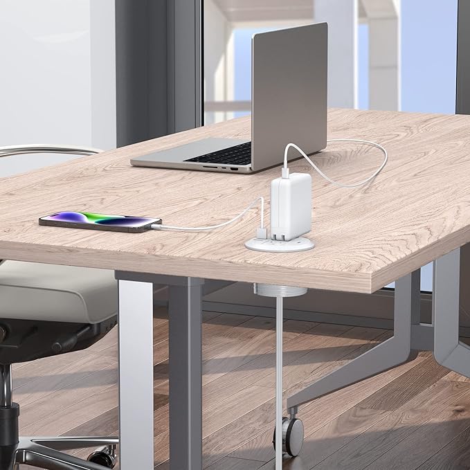 Jgstkcity 2-in-1 Desktop Power Grommet - Image 2