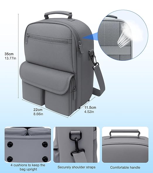 YRXVW Large Carrying Case for Meta Quest 3S/3/2, Compatible - Image 4