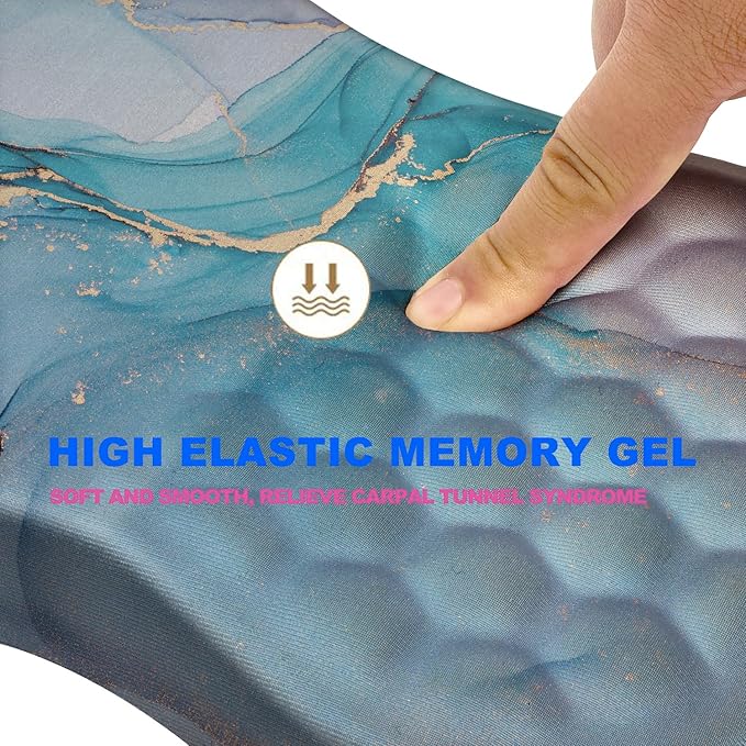 KUOSGM Mouse Pad Wrist Support, Ergonomic Mouse Pad - Image 3