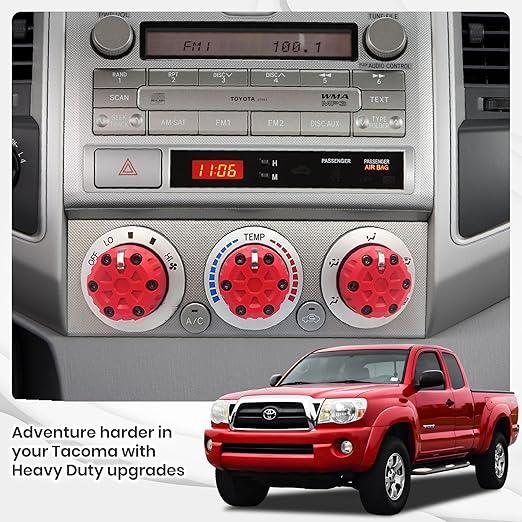 2nd Gen Tacoma Accessories AC Knob Upgrade - Image 2