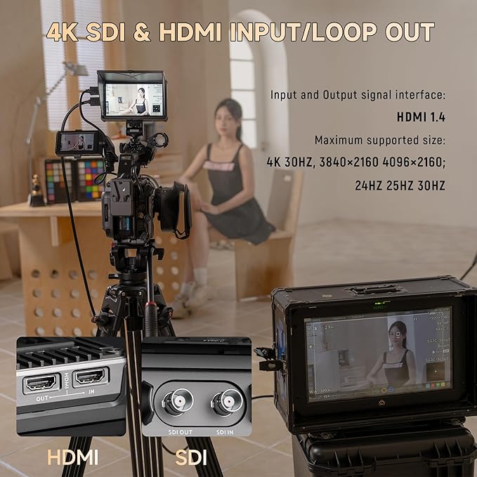 VILTROX DC-X3 2000 Nits SDI Camera Field Monitor Kit - Image 4