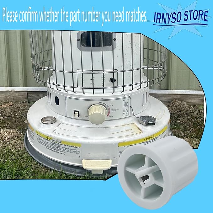 Irnyso Replacement Kerosene Heater Wick Adjuster Knob WS-CV14 08-1724 fits Dyna - Image 4