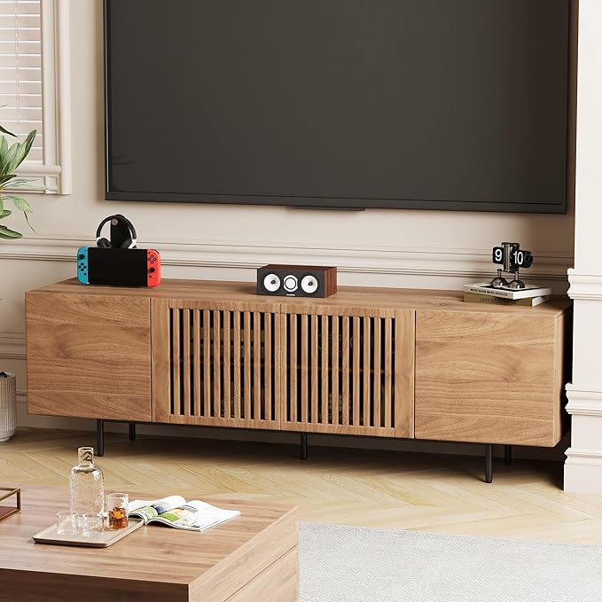 NessCarsti Mid Century Modern TV Stand - Image 7