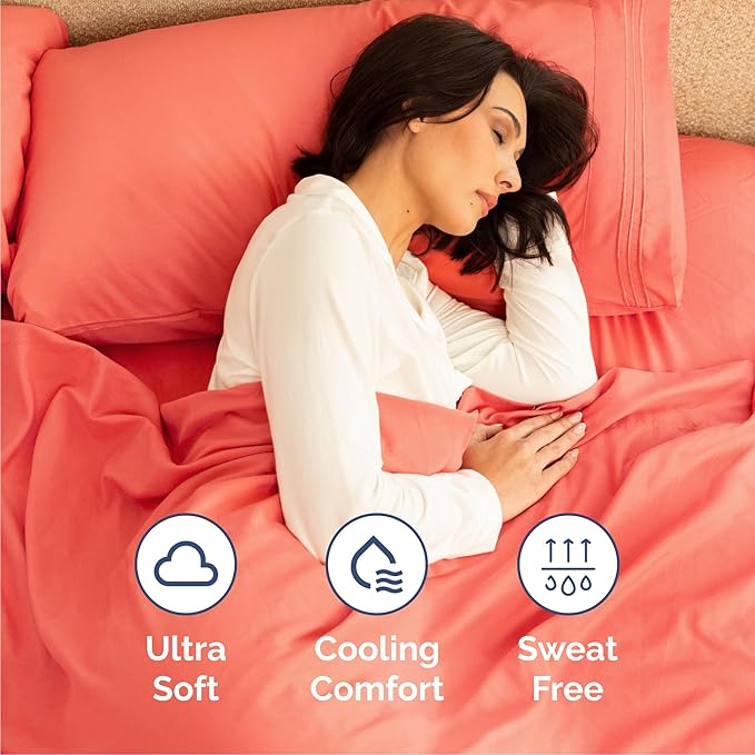 Cal King Size 4 Piece Sheet Set - Image 4