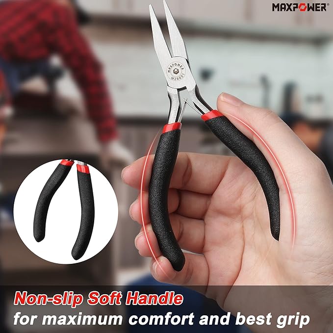 MAXPOWER Mini Jewelry Pliers Set - Image 5