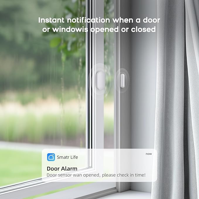 LWOHSI Home Security Systems, Wireless 4.3" Fulltouch Screen Home Alarm Kits - Image 5