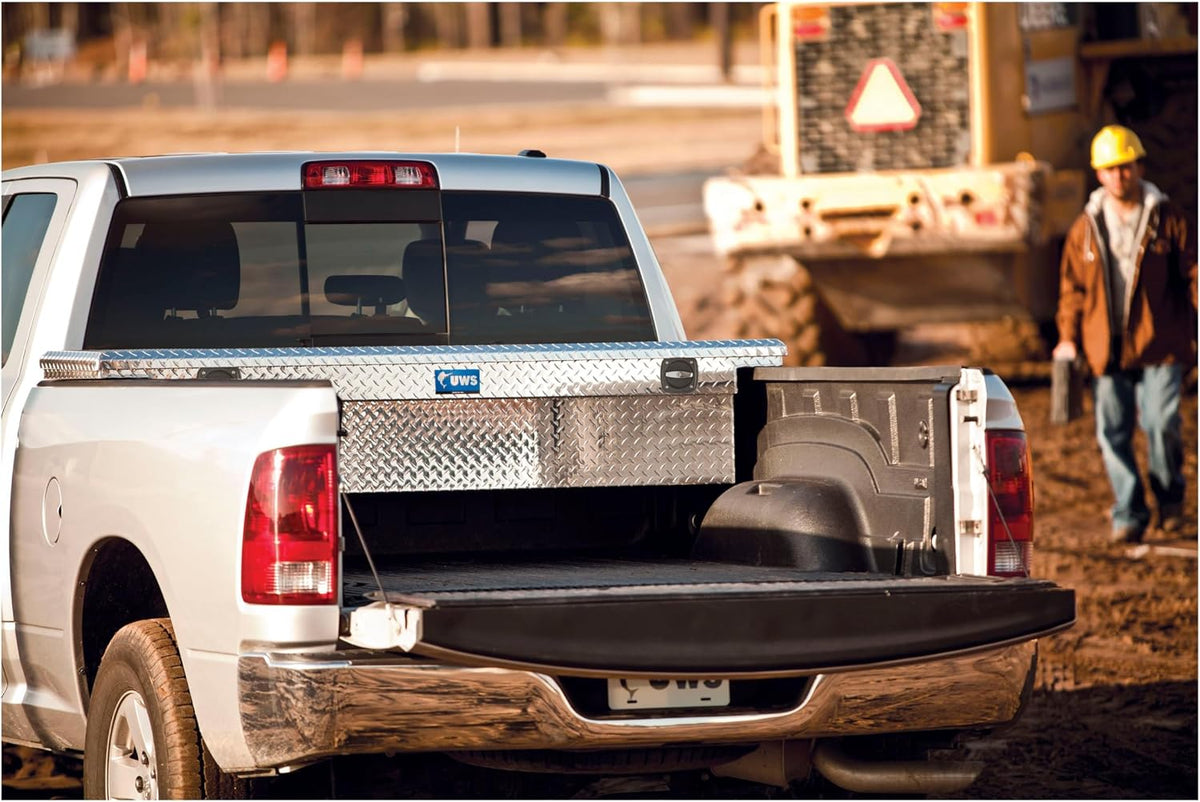 uws ec10842 69-inch gloss black heavy-wall aluminum deep, side view
