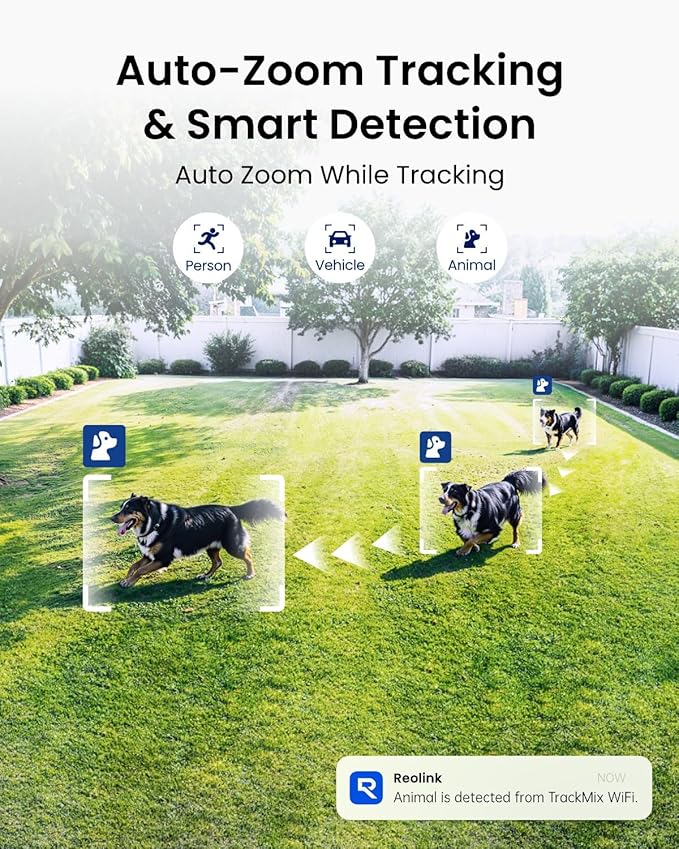 REOLINK 4K Wired WiFi Outdoor Camera, 8MP Dual Lens Security Camera, 360 PTZ - Image 4