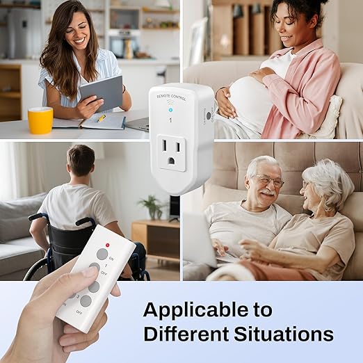 BN-LINK Wireless Remote Control Outlet Electrical Switch - Image 6
