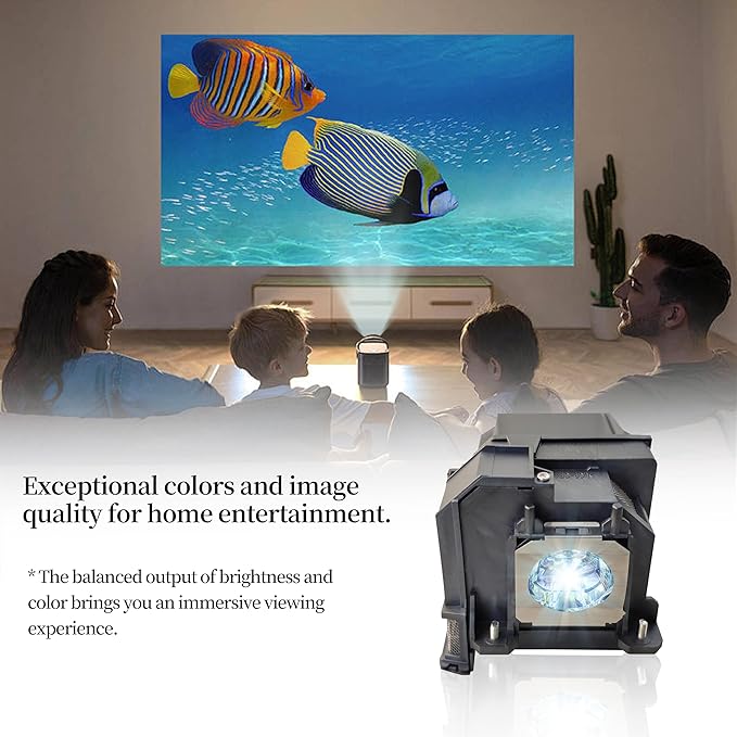 SORNEICDR EL PLP91 Replacement Projector Lamp Bulb Compatible - Image 5