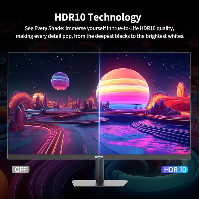 KTC 24.5 Inch 100Hz IPS Computer Monitor - Image 5