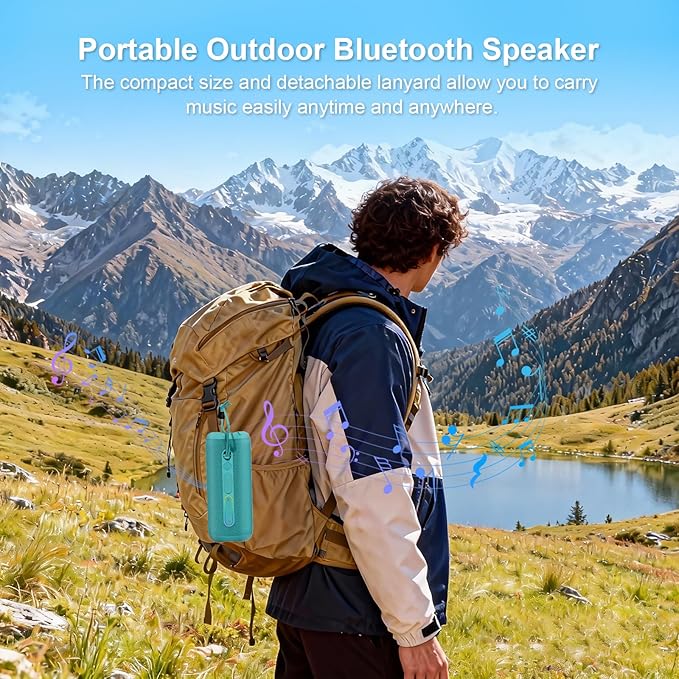 YOLOEMOT Bluetooth Speakers Wireless Loud Stereo Sound, Powerful Deep Bass - Image 9