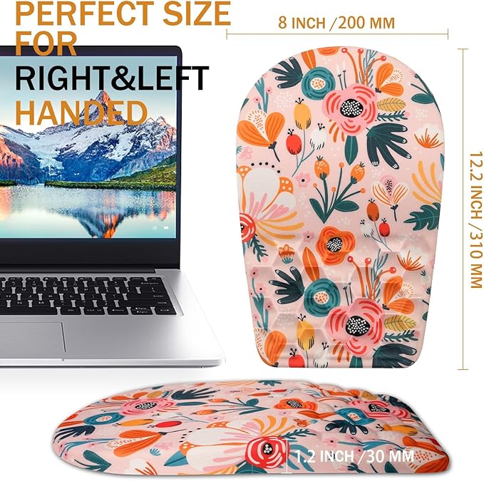 BOCHEERY Ergonomic Mouse Pad Wrist Support, Upgrade Mousepad - Image 4