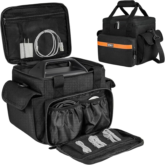 Carrying Case Compatible with Jackery Explorer 240/300/160/GOLABS R300/Anker by LEFOR%C2%B7Z