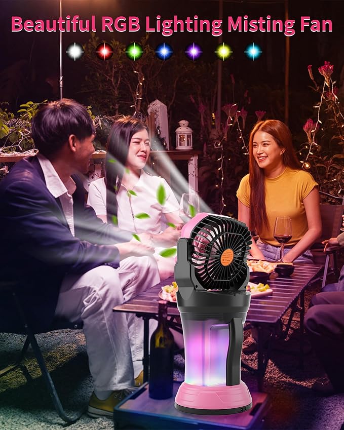 WESTTREE Portable Misting Fan - Image 7