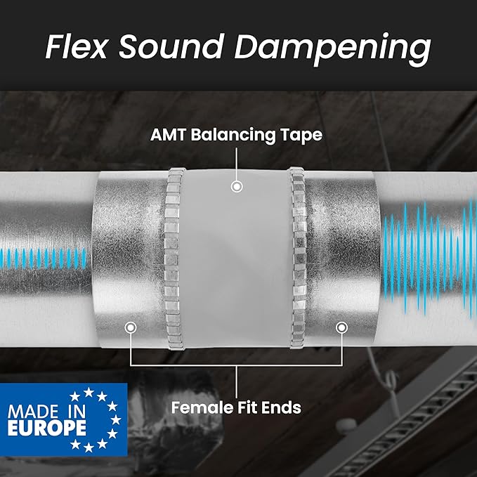 Repa Market 10" Inch Flexible Vibration And Noise Reducing Coupler - Image 3