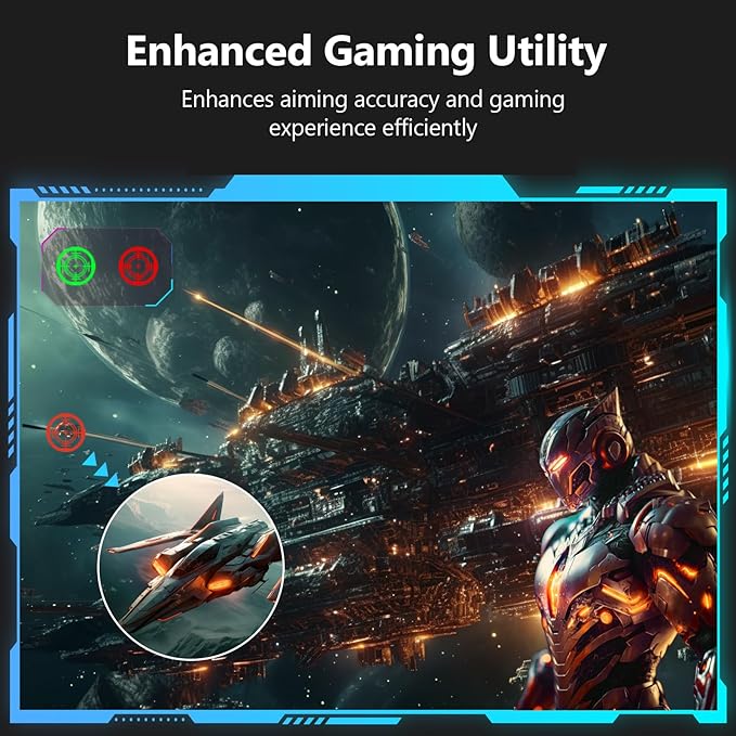 Z-Edge 27 inch Curved Gaming Monitor, FHD 1080P 300Hz 280Hz 240Hz Curved - Image 7