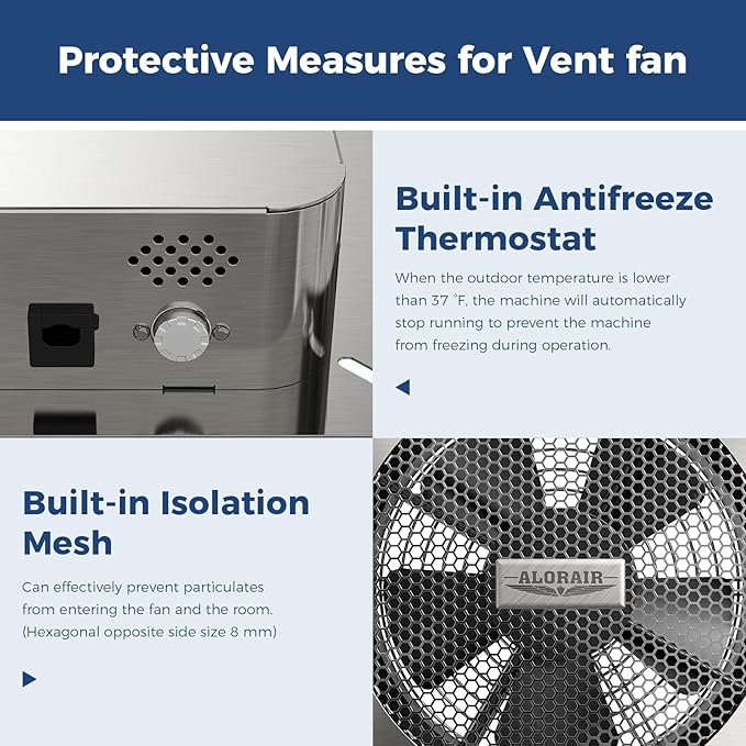 ALORAIR 570CFM Crawlspace Ventilation Fan - Image 3