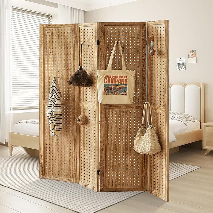 Aleesing 4 Panel Pegboard Display - Image 6